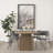 18.87'' H Upholstered Metal Dining Chair-1236126906