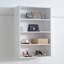 Système d'organisation mural en bois blanc Devi-162522125