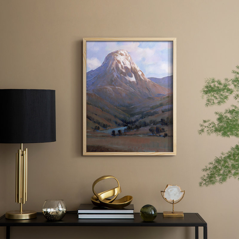 Epic I Framed Print - Solid Wood, 11" H x 9" W