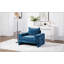 Fauteuil en chenille avec accoudoirs larges, coussin épais et dossier ergonomique pour un confort et un style ultimes-1595066749
