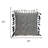 Arwen Transitional Grey And Slate Throw Pillow