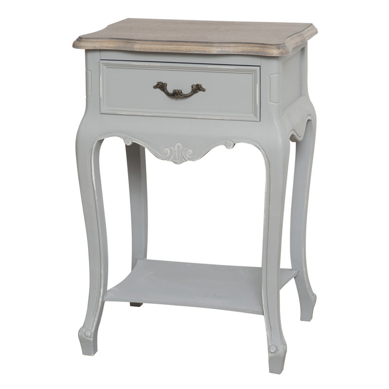 Desimone 48 cm W Bedside Table