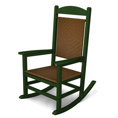 POLYWOOD Classics Woven Rocking Chair