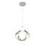 Luminaire suspendu géométrique 1 lumière à DEL Christela-33688261