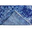 Hand-Knotted High-Quality Dark Blue and Aqua Area Rug