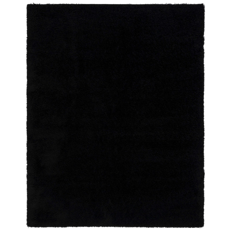 Sgl-Demi-Leigh Shag Performance Solid Color Rug, Rectangle 8' x 10'