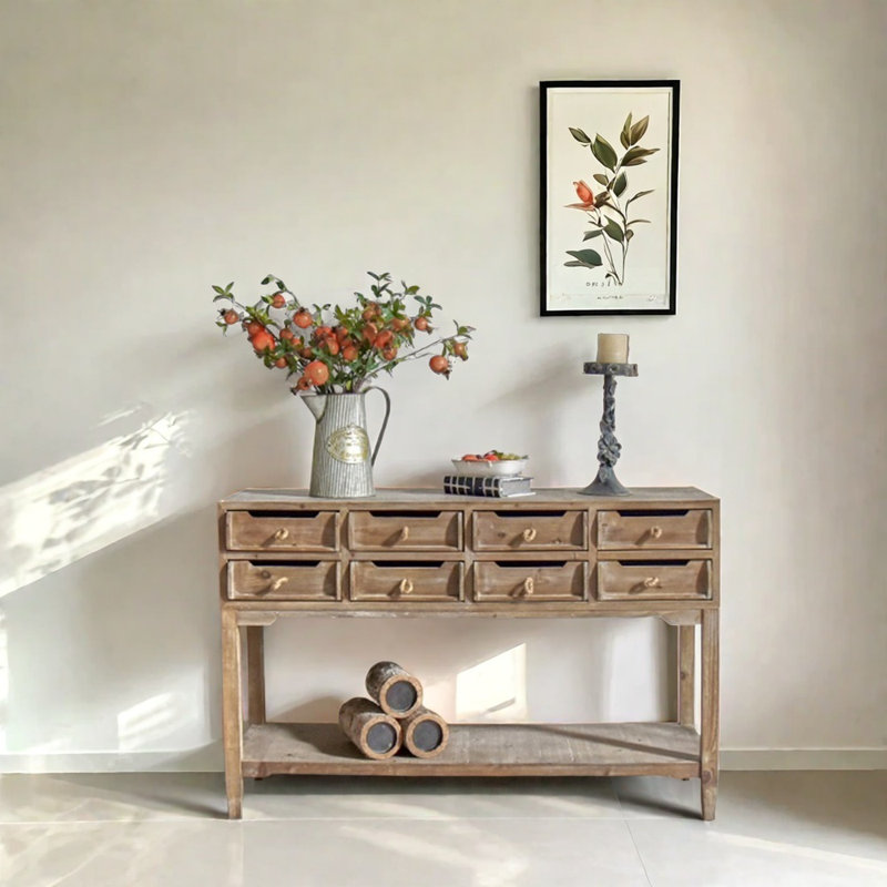 Solid Wood Console  Table