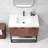 Mahon 36'' Free Standing Single Bathroom Vanity with Stone Top-1368636181-1368523746