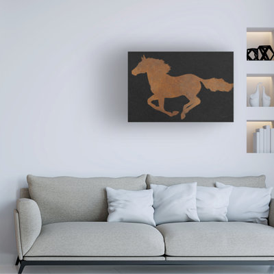 Bolog James Wiens Equine I Industrial Canvas Wall Art