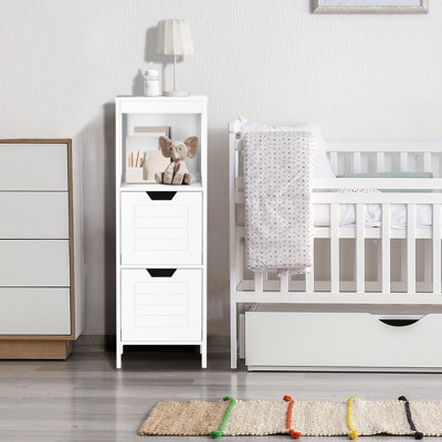 Elimelech Freestanding Linen Cabinet