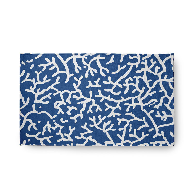 Ukiah Chenille Abstract Indoor Rug, Rectangle 1'6" x 2'6"