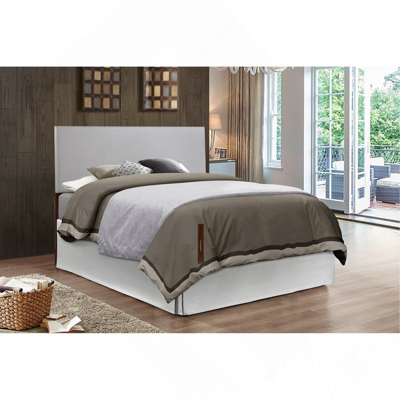 Full Headboard , LIGHT GREY, Light Gray, Full / Double