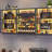 Wall Mounted Shelf Industrial Style Bar Iron Display Shelf (LED Lights Not Included)-515164810-515164808