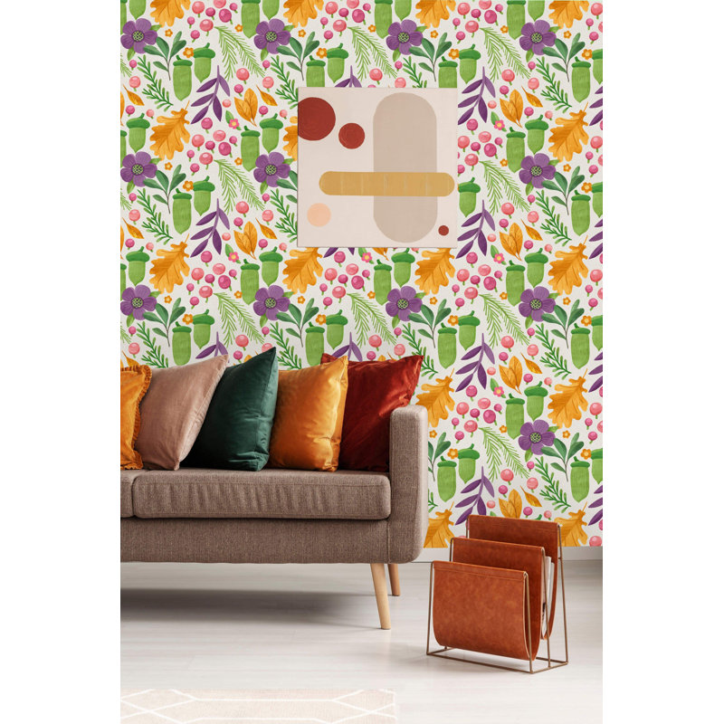 Rouleau de papier peint adhésif McChord, L 10,42 pi x l 25 po