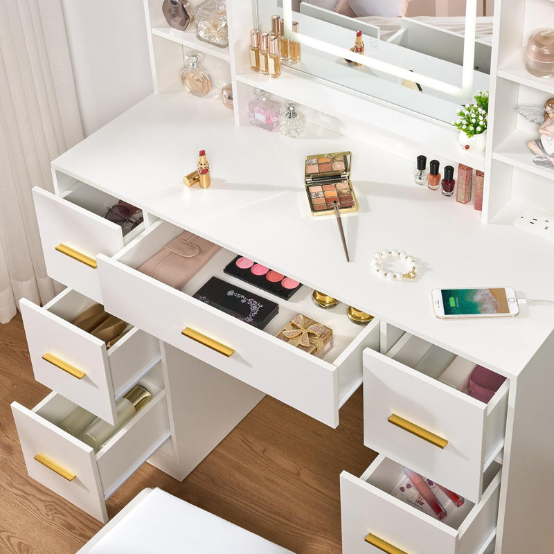 Dressing Table with Mirror