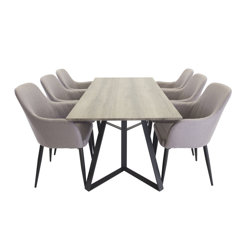 Dallas 6 - Person Dining Set