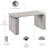 Bush Business Furniture Stratus 60W X 30D Electric Height Adjustable Standing Desk-113815993