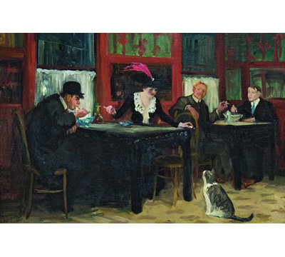 " Chinese Restaurant " by John Sloan