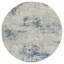 Edgeworth Abstract Machine Woven Cream Blue Area Rug-441131648