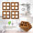 Premium Grade Teak Coaster Set