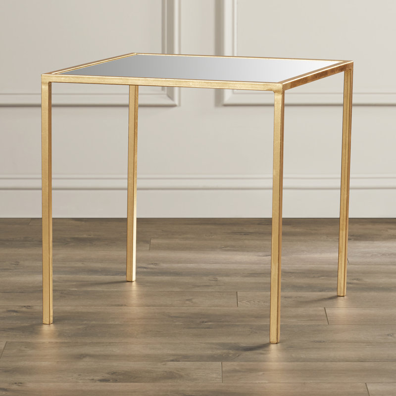 Oxendine End Table, Gold