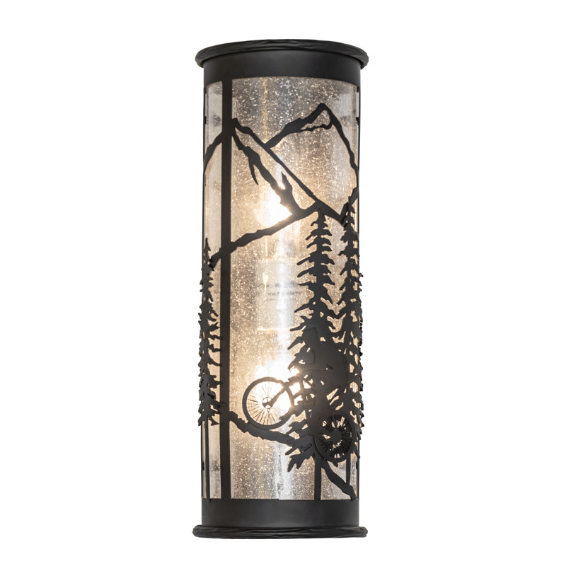2 - Light Flush Mounted Sconce