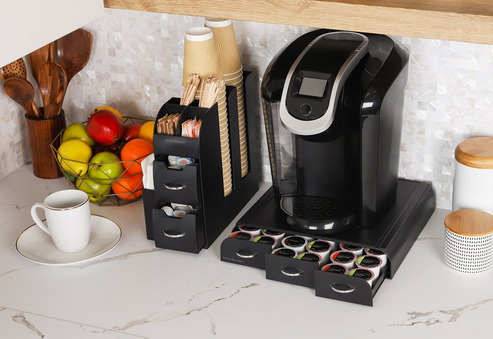 Space-saving organizers for your breakroom