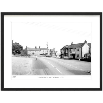 Wadworth, The Square C1965 by Francis Frith - Single Picture Frame Print