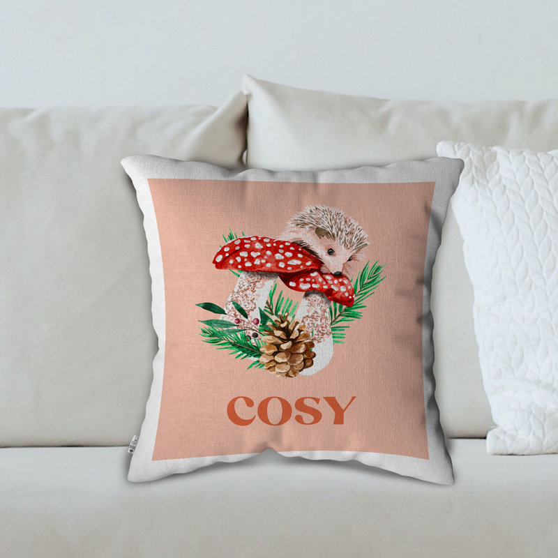 Luisella Animal Print Square Euro Cushion Cover