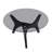 Round Karoline with Glass Table Top