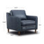 Fauteuil d'appoint et repose-pieds Leyla-977917184