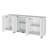 Superior 59" Wide Wall Cabinet-53406393