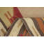 Tapis carré kilim en laine à teinture végétale 12 x 12