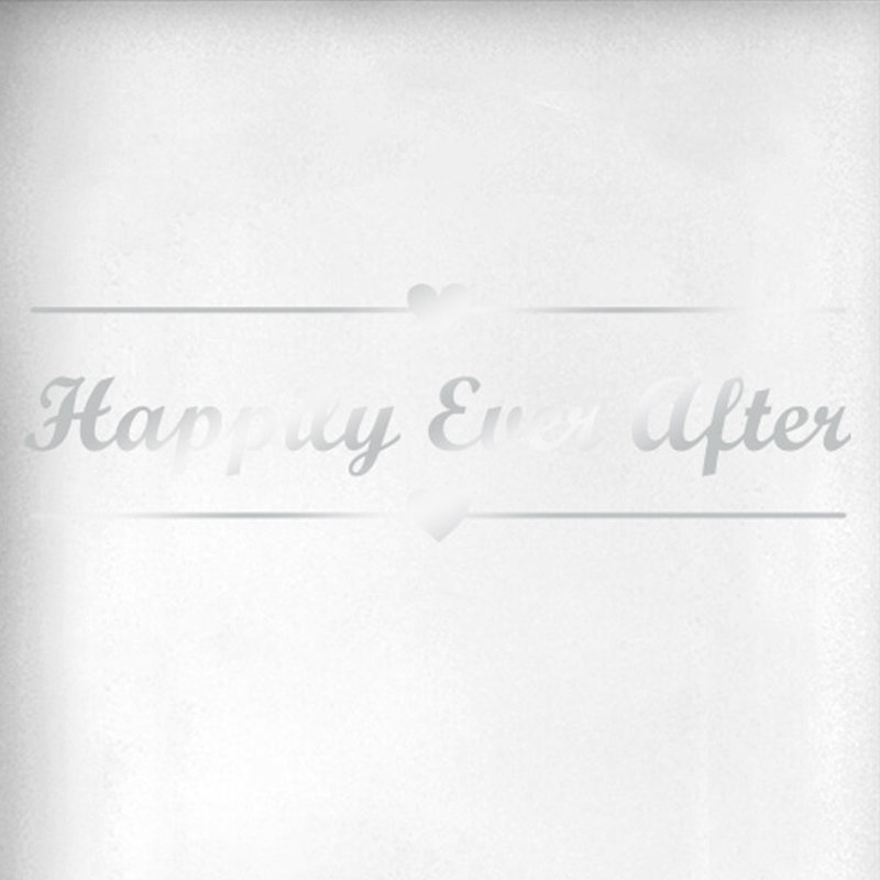 Wall Decal, Shiny Silver
