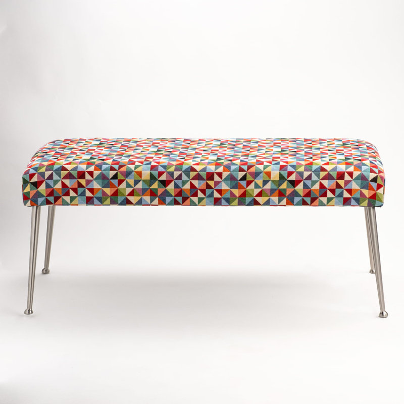 Hahira Upholstered Bench, H40 x W80 x D35cm