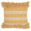 Coussin en coton avec frange 20 po Domonik-2033830580