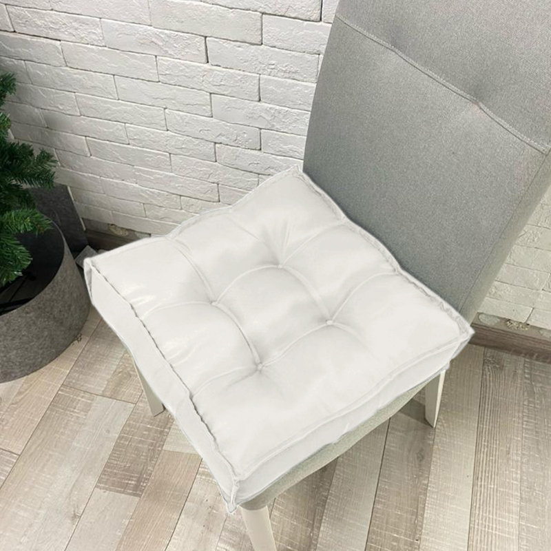 OUTDOOR WATERPROOF BOOSTER CUSHION 45X45 SILVER, Cream