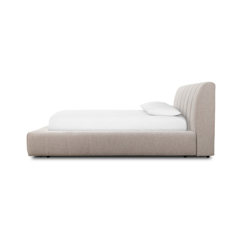 Langham Upholstered Bed, King, Napa Sandstone
