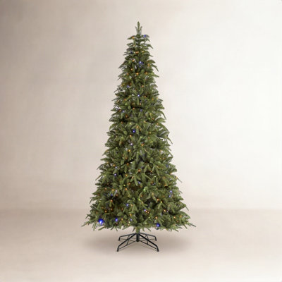 Leilonie Slim 11' Pre-Lit Fir Christmas Tree