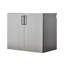 Armoire à coudre murale en métal - série, l 32 po x H 28 po x P 20 po, gris métallique, doux, eau et chaleur, bandes robustes 32 po H 28 po H 20 po, série D, gris, caractéristiques, très épais