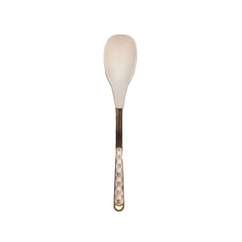 Mocha Check Spoon