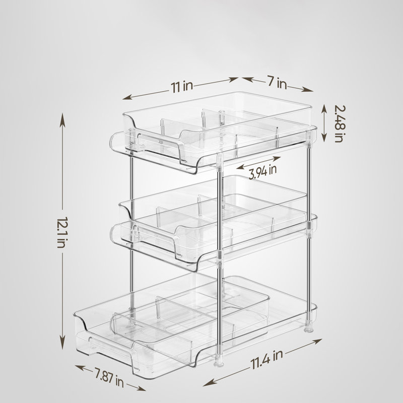 Meteyeux Cabinet Shelving Rack