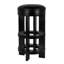 Berlin Upholstered Stool with Solid Wood Frame-1930746801