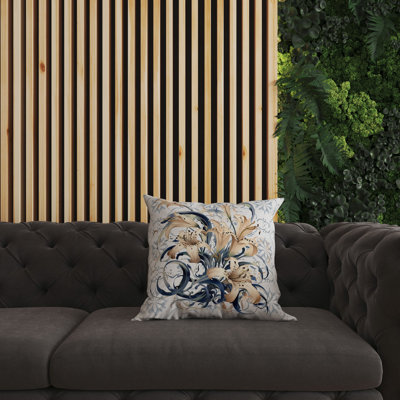 Floral Square Cushion