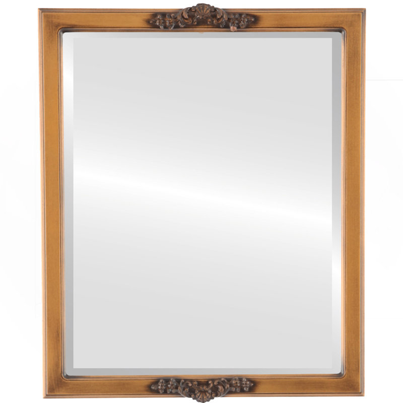 Miroir d'appoint Wingate, 25 po x 19 po, Coucher de soleil doré