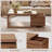 Minimalist Casual 78'' Tv Stand-164401777
