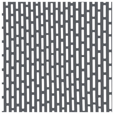 Édredon gris à rayures verticales