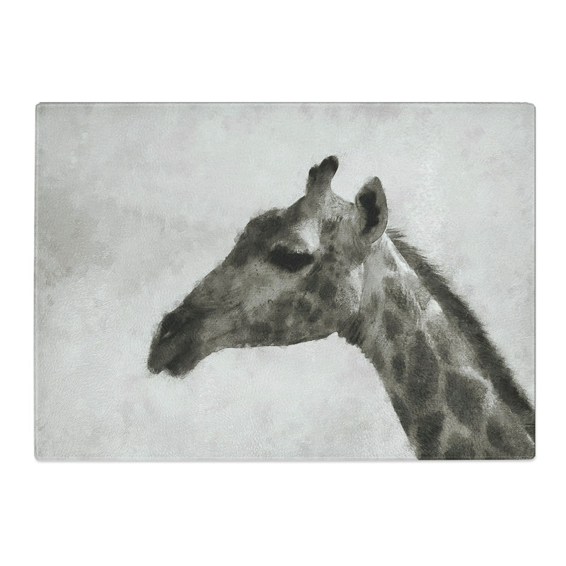 Giraffe Vol.4 Chopping Board, 0.4cm H x 28.5cm W x 39cm L
