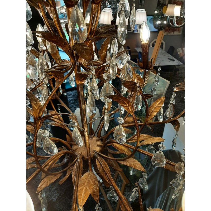 Aiken 6 - Light Candle Style Chandelier
