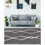 Tapis gris foncé Ilwell-224646417